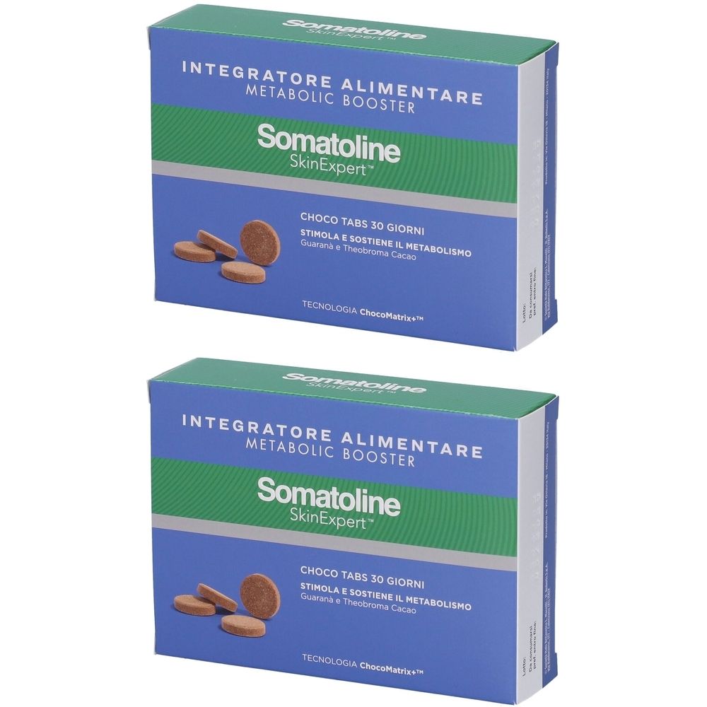 Somatoline Skin Expert Metabolic Booster Tavolette Masticabili Set da 2