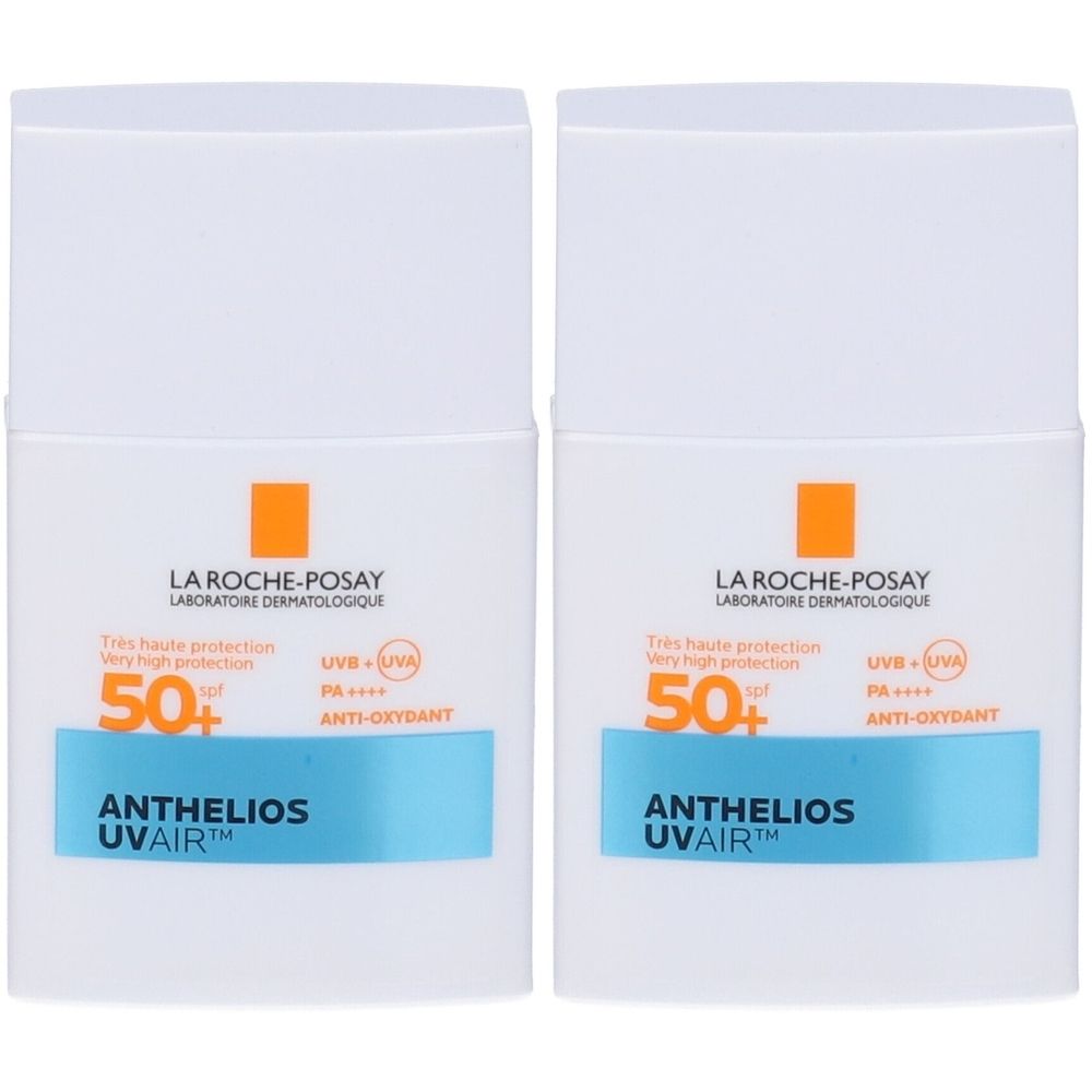 La Roche-Posay Anthelios UVAir SPF50+ 40ml, protezione UV quotidiana con texture ultra-leggera Set da 2