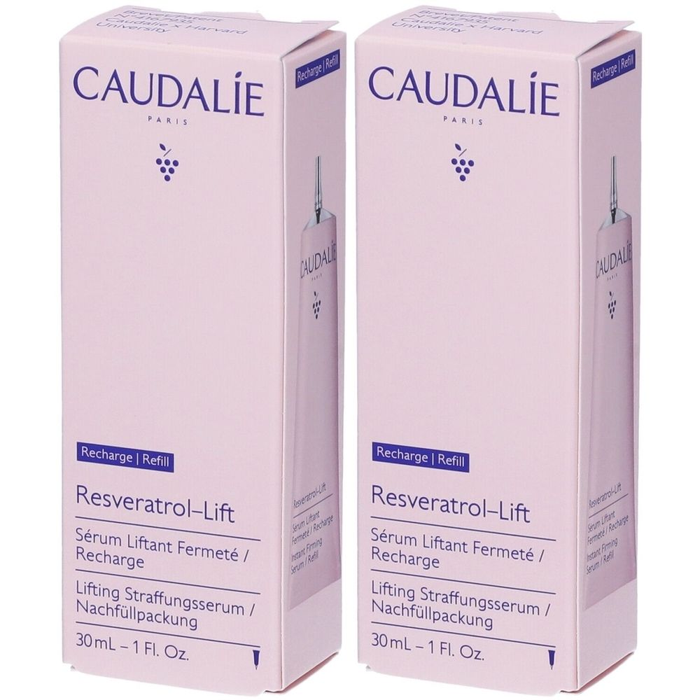 Caudalíe Resveratrol-Lift Siero Liftante Rassodante REFILL Set da 2