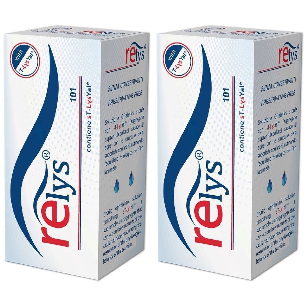 Relys® Soluzione oftalmica Flacone multidose Set da 2