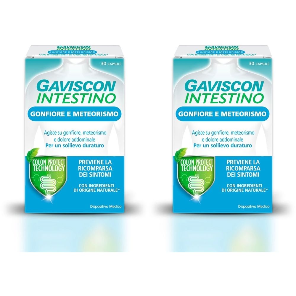 Gaviscon Intestino Gonfiore e Meteorismo Capsule Set da 2
