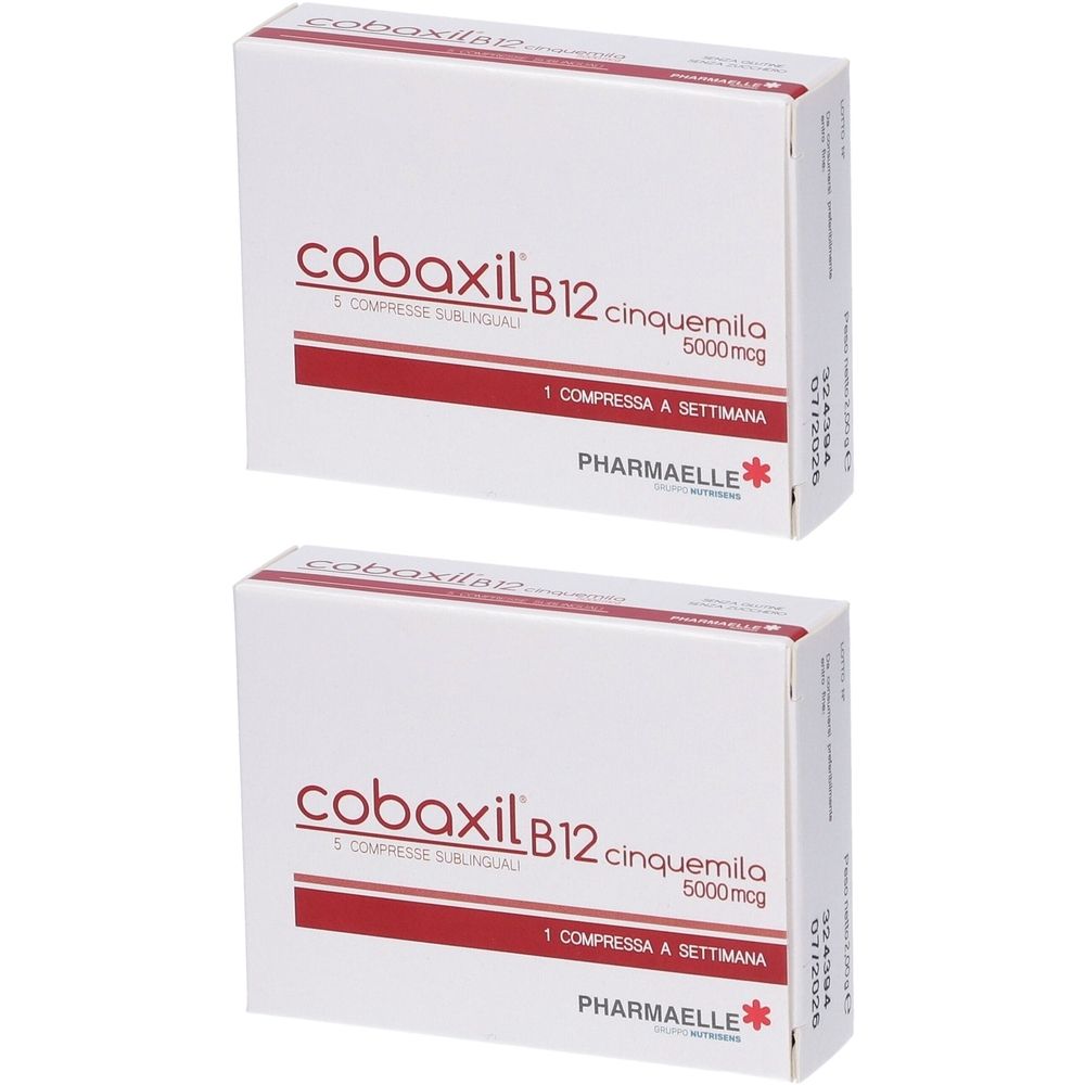 Cobaxil B12 5000Mcg 5Cpr Sunbl Set da 2