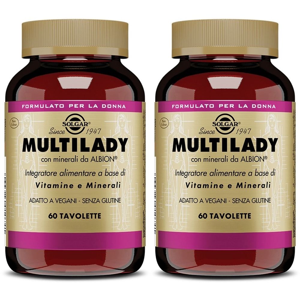 Multilady 60 Tavolette Set da 2