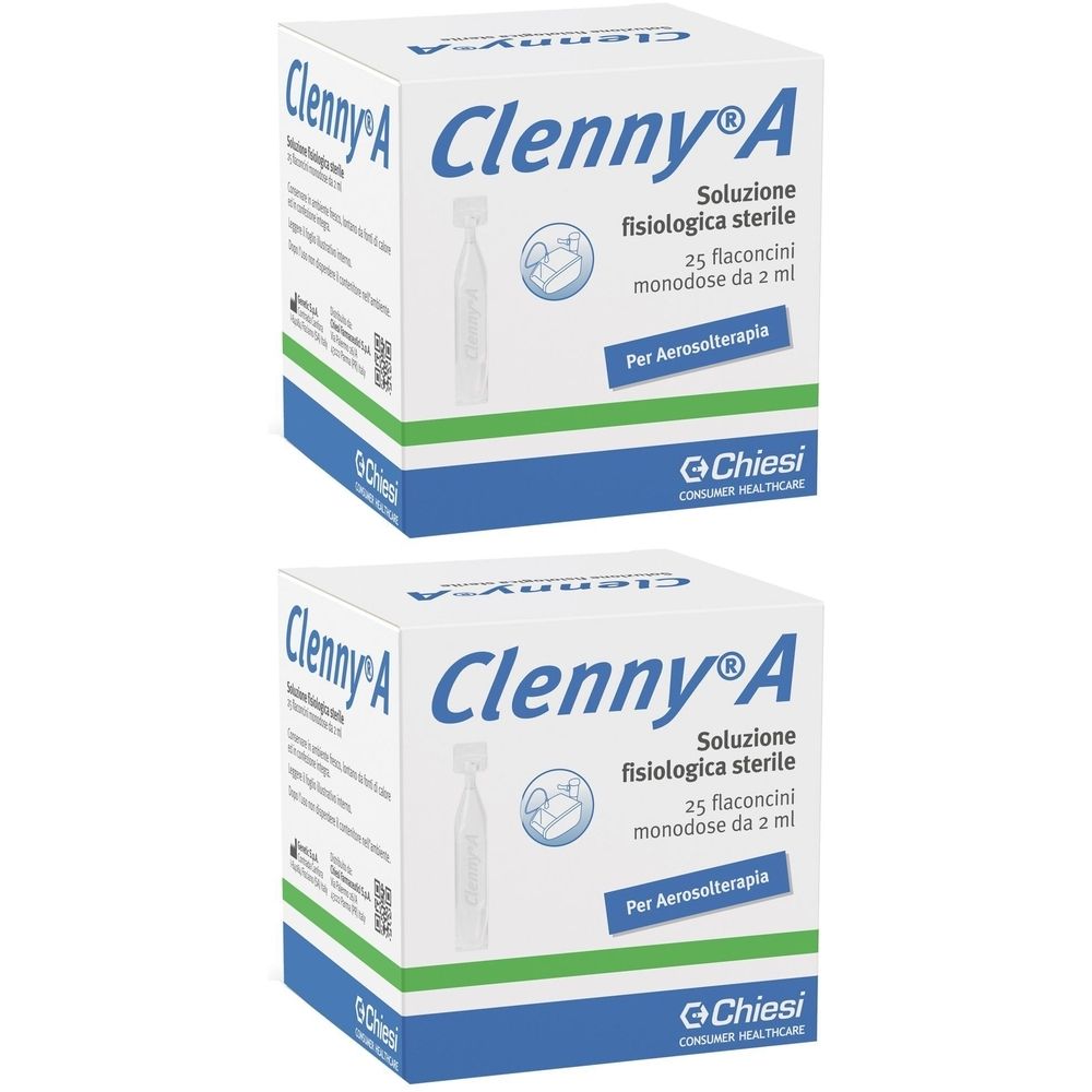Clenny® A Soluzione Fisiologica Sterile Set da 2
