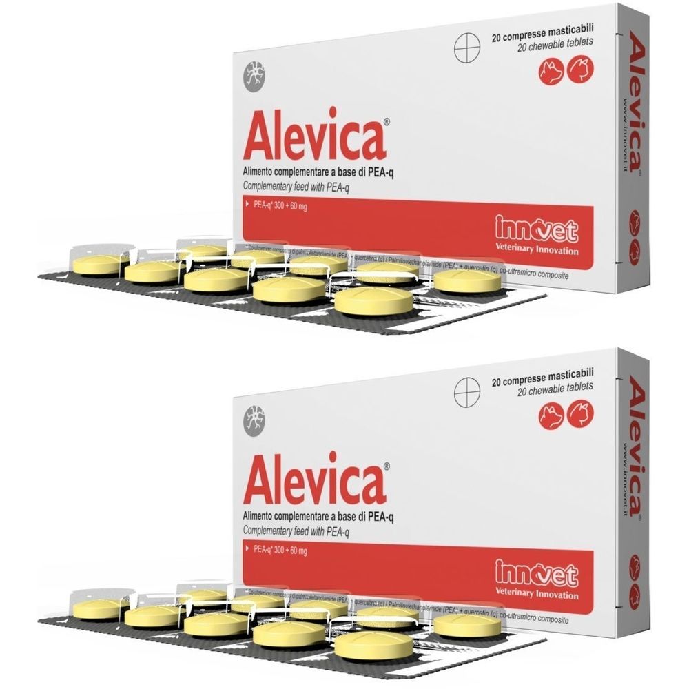 INNOVET Alevica® Compresse Masticabili Set da 2