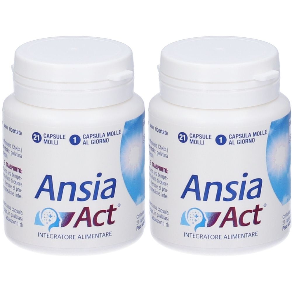 Ansia Act 21 Capsule Molli Set da 2