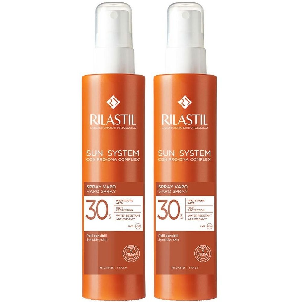 Rilastil Sun System Spray Vapo Spf 30 Set da 2