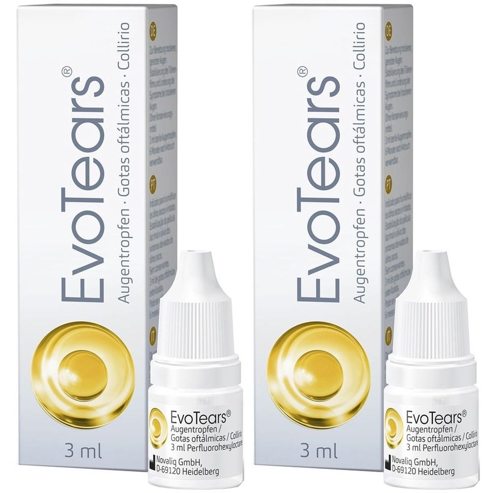 Evotears Collirio Per Secchezza Oculare 3 Ml Set da 2