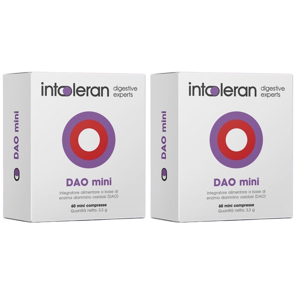 Intoleran DAO Mini Compresse Gamma Istamina Set da 2