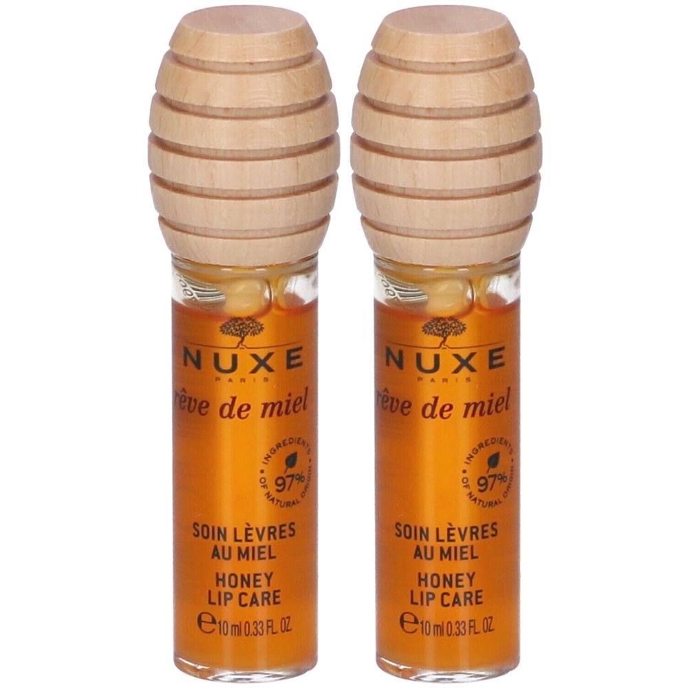 Nuxe Réve de Miel Trattamento Labbra al Miele Set da 2