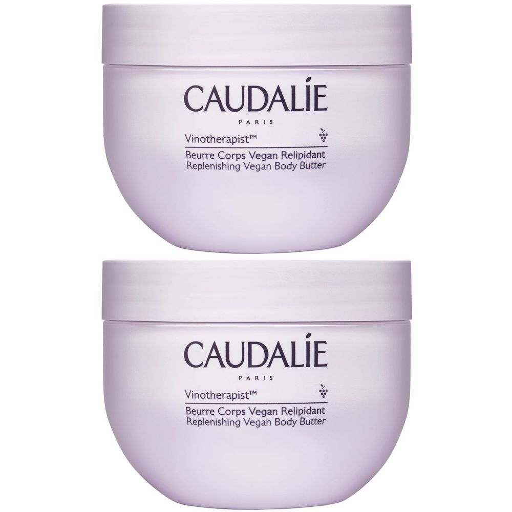 Caudalie Burro Corpo Vegan Relipidante Set da 2