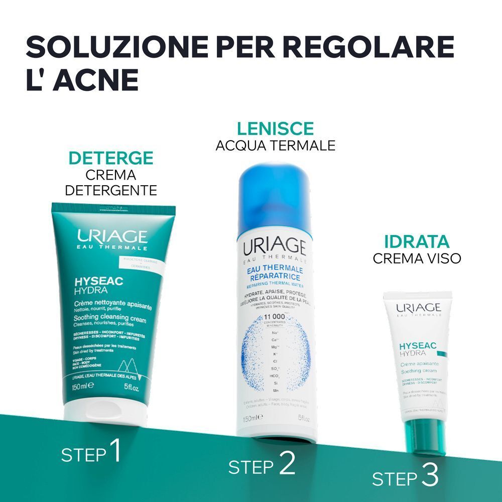 Sviluppato da dermatologi, adatto a pelli sensibili, senza profumo, alta tollerabilità.