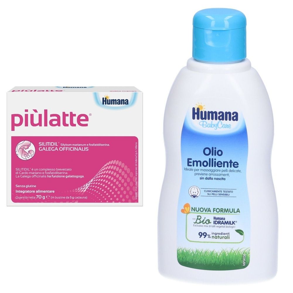 Humana BabyCare Olio Emolliente + Humana Piùlatte®