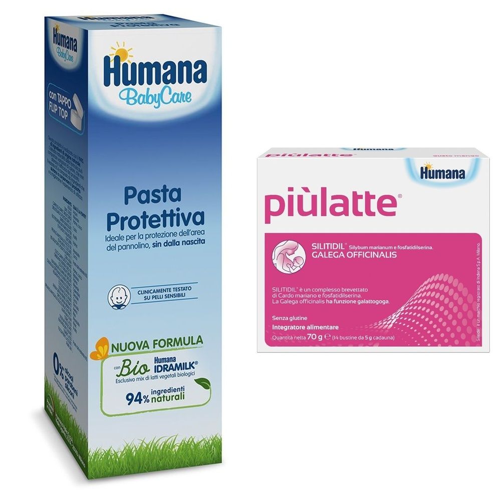 Humana Babycare Pasta Protettiva Tubo + Humana Piùlatte®