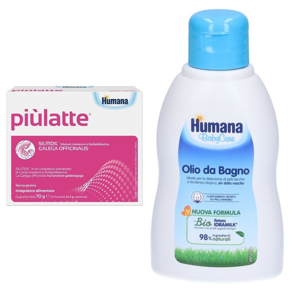 Humana BabyCare Olio da Bagno + Humana Piùlatte®