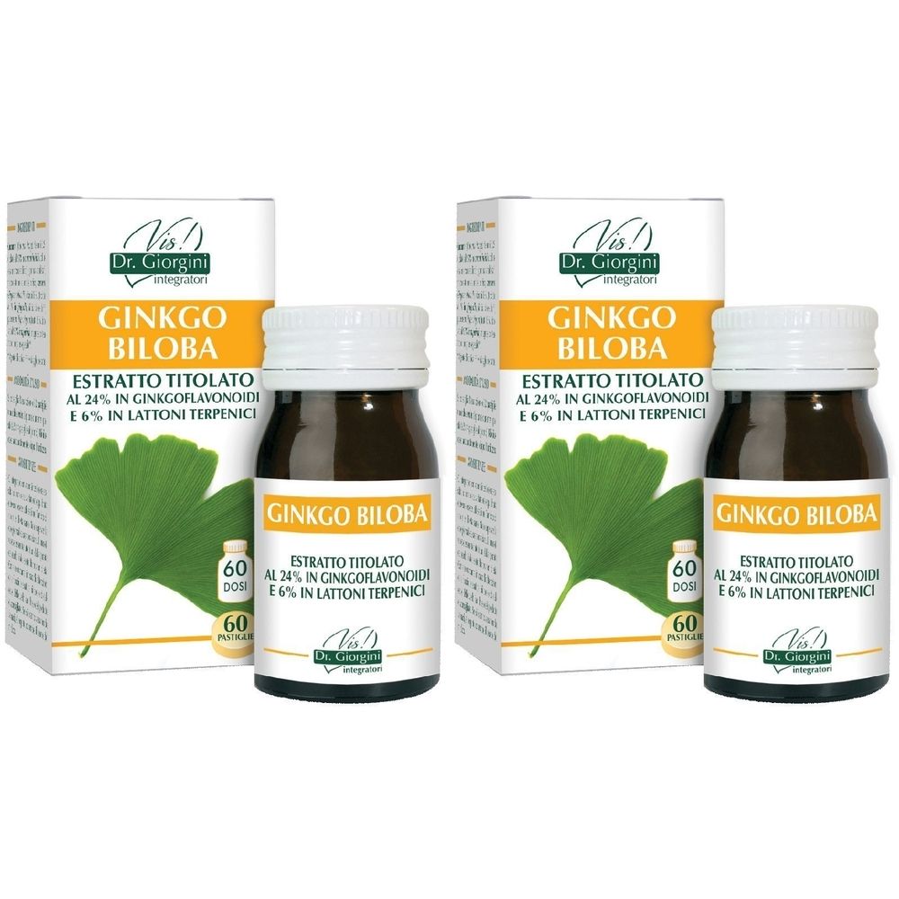 Ginkgo Biloba Estratto Titolato 60 Pastiglie
