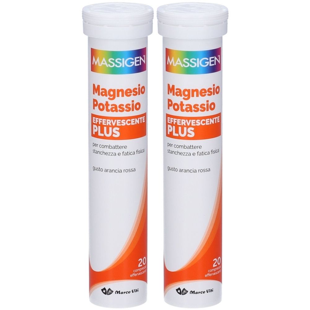 Massigen Magnesio E Potassio Effervescente Plus