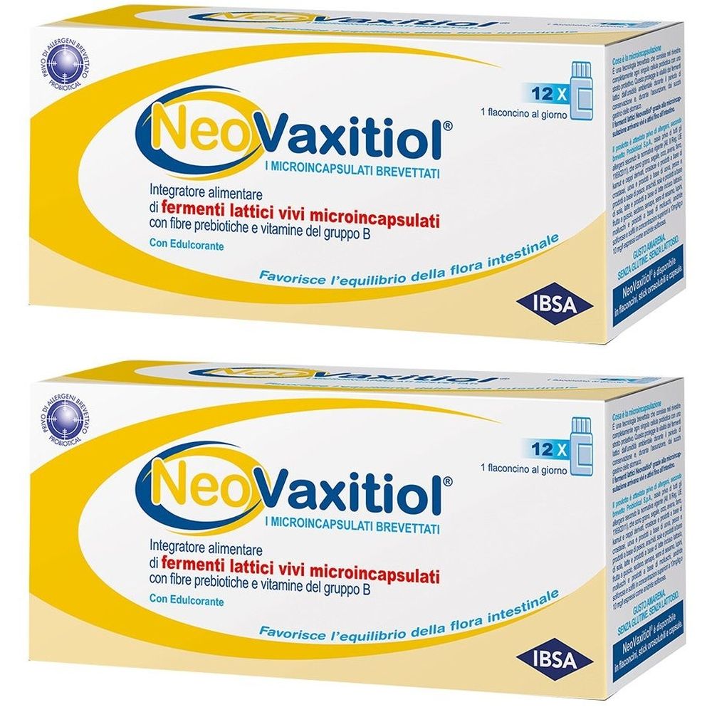 NEOVAXITIOL Flaconcini probiotici Set da 2