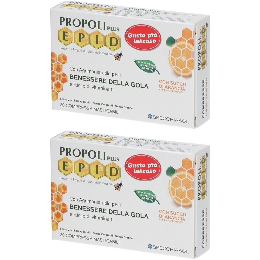 Propoli Plus Epid® Compresse Masticabili Set da 2