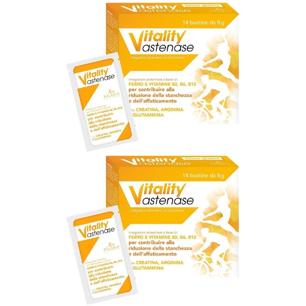 Vitality Astenase Bustine Gusto Agrumi Set da 2