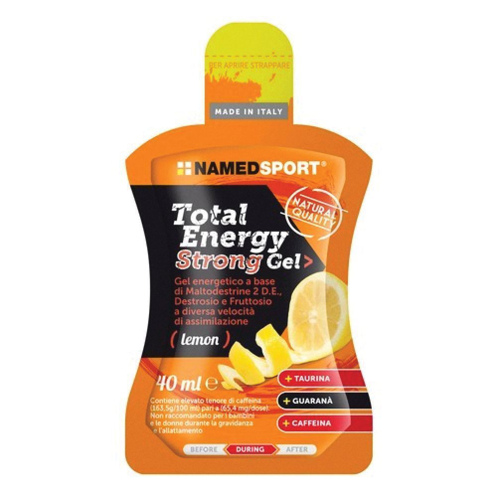 NAMEDSPORT® Total Energy Strong Gel Lemon 