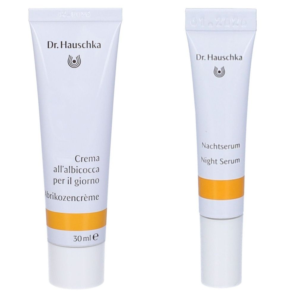Dr. Hauschka Crema Giorno Albicocca + Dr. Hauschka Siero Notte