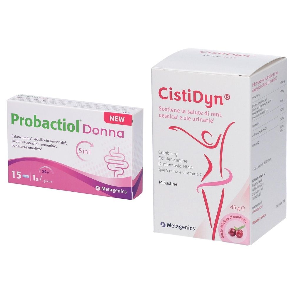 Metagenics Probactiol Donna 5in1 - 15 Capsule + Metagenics™ CistiDyn® Bustine