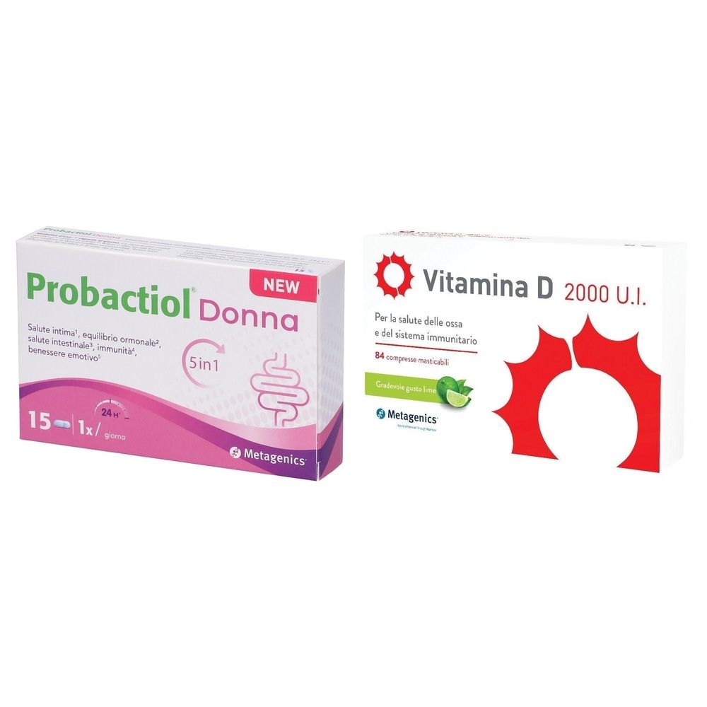 Metagenics Probactiol Donna 5in1 - 15 Capsule + Vitamina D 2000 U.I.
