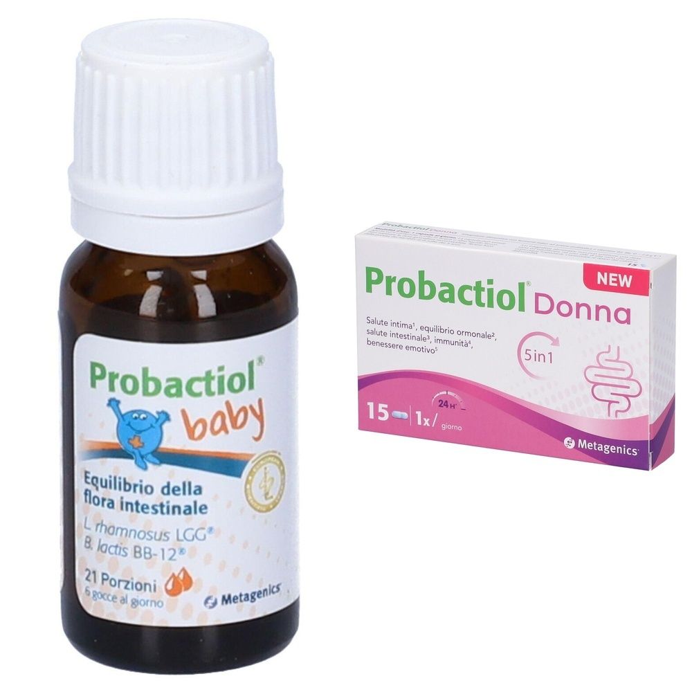 Probactiol Baby + Metagenics Probactiol Donna 5in1 - 15 Capsule