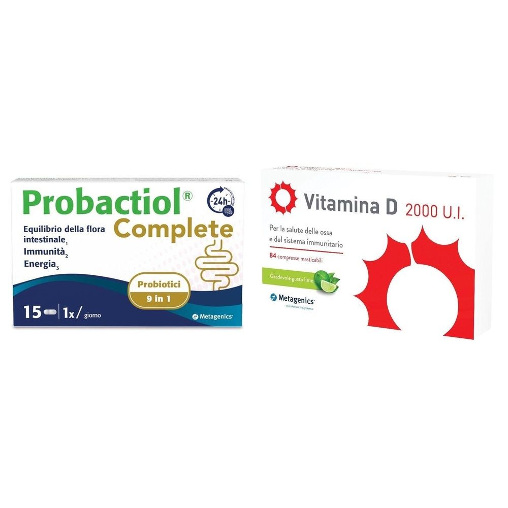 Probactiol Complete Capsule + Vitamina D 2000 U.I.