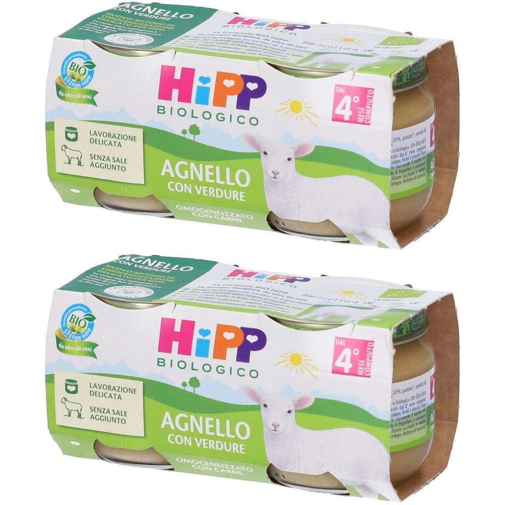HiPP Biologico Agnello con Verdure Omogeneizzato