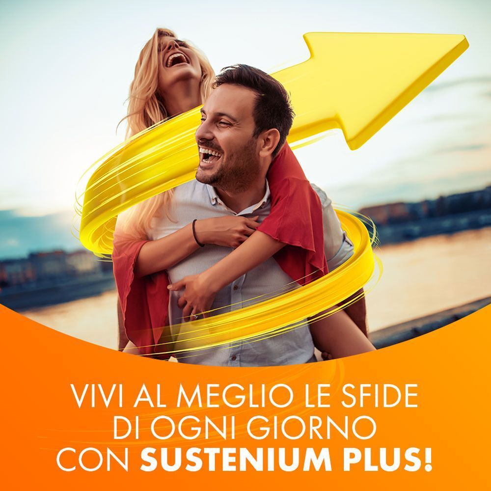Coppia felice che affronta le sfide quotidiane con Sustenium Plus.