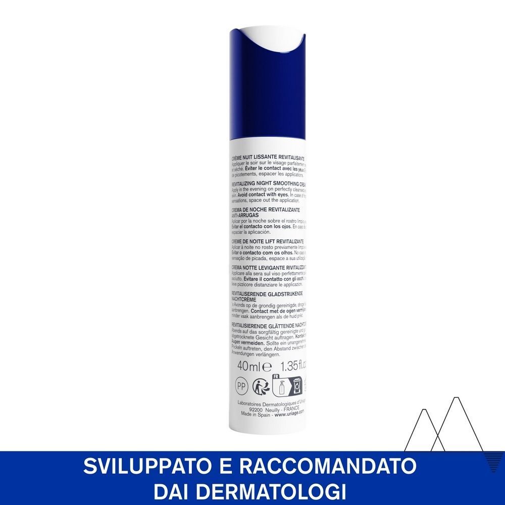 Retro di un flacone con informazioni sul prodotto e 40ml di contenuto.