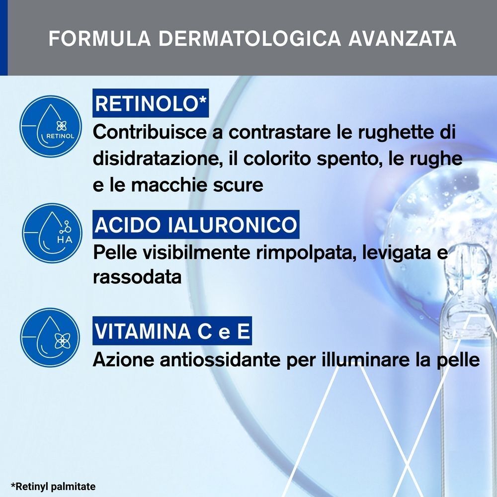 Formula Uriage Age Lift con Retinolo, Acido Ialuronico, Vitamina C ed E per la pelle.