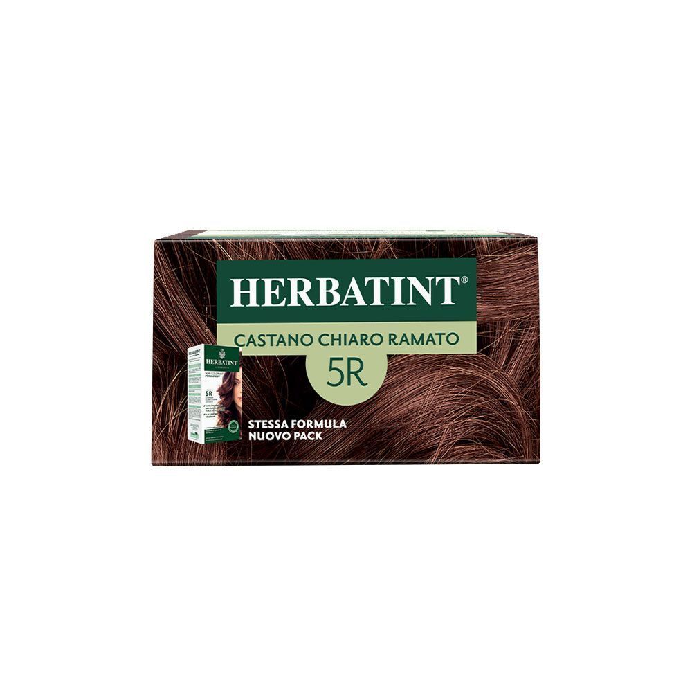 Herbatint gel colorante permanente 5R Castano Chiaro Ramato. Nuovo pack.