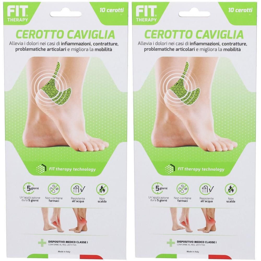 Fit Therapy Cerotto Caviglia 10 Cerotti