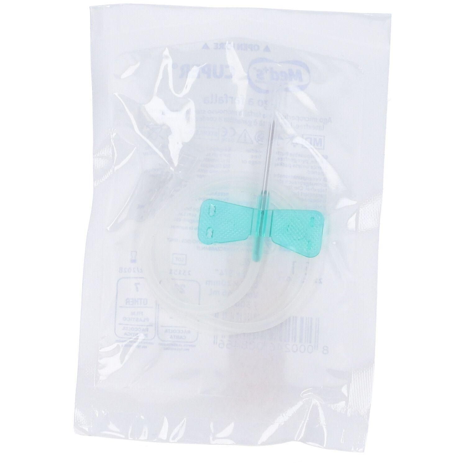 Ago Farfalla Meds Cuper Gauge 21 Senza Ftalati
