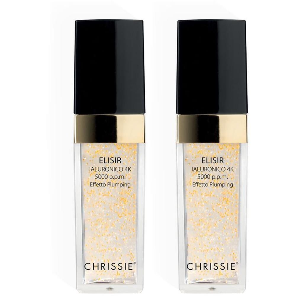 Chrissie Elisir Ialuronico 4K 5.000 p.p.m. Effetto Plumping Viso
