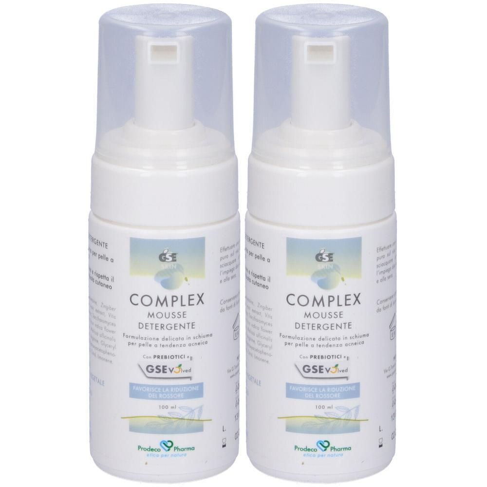 Gse Skin Complex Mousse Detergente Pelle A Tendenza Acneica 100 Ml