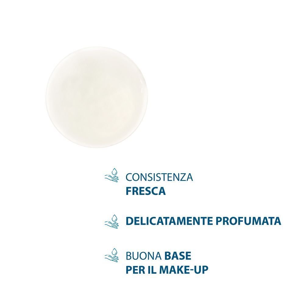 Goccia di Ducray Melascreen Siero. Testo: Consistenza fresca, delicatamente profumata, buona base trucco.