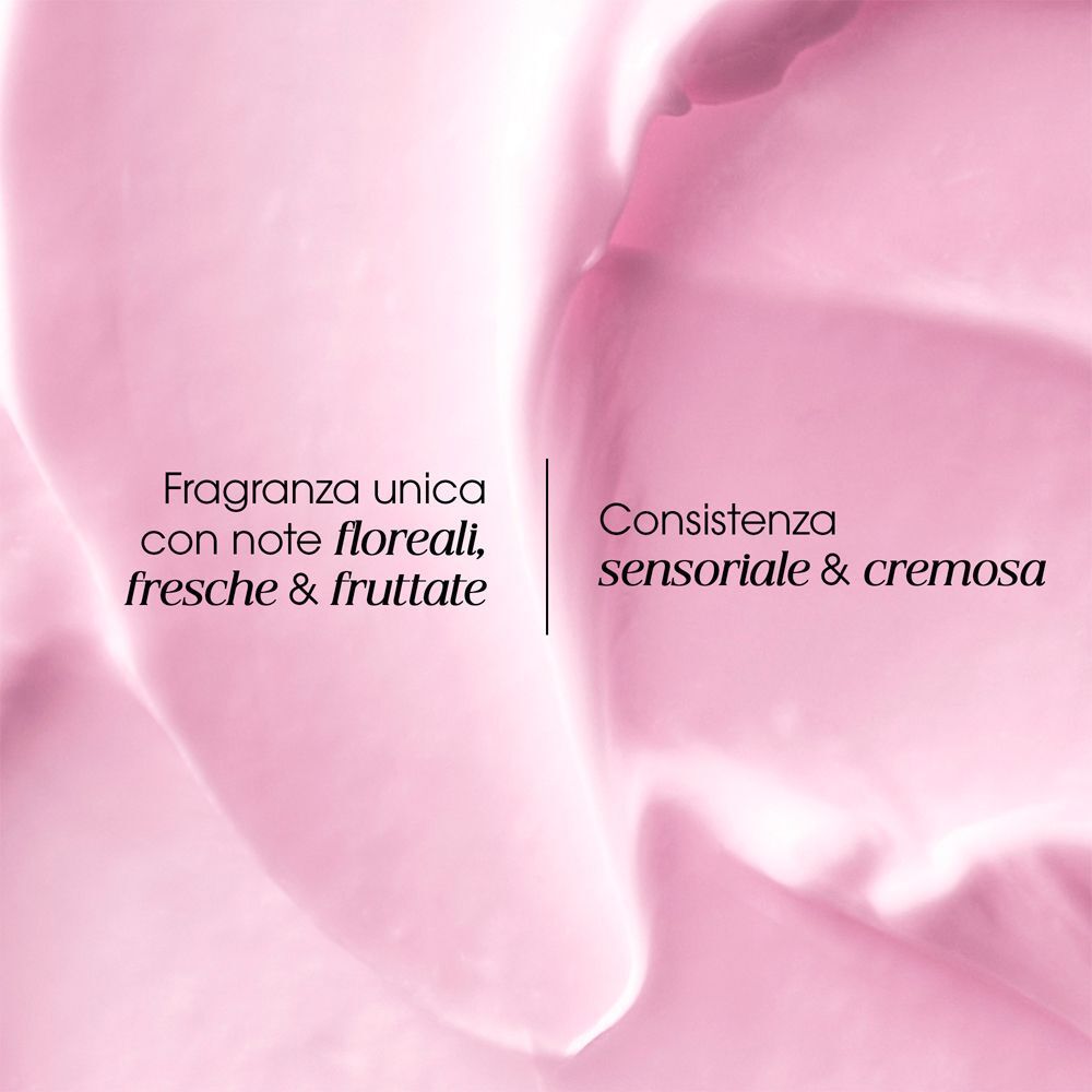 Maschera Klorane: Fragranza unica, note floreali, fresche e fruttate. Consistenza sensoriale e cremosa.