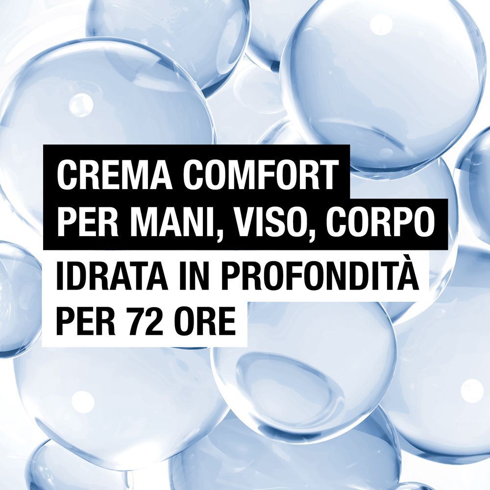 Balsamo Neutrogena Deep Moisture: Crema comfort per mani, viso e corpo. Idrata in profondità.