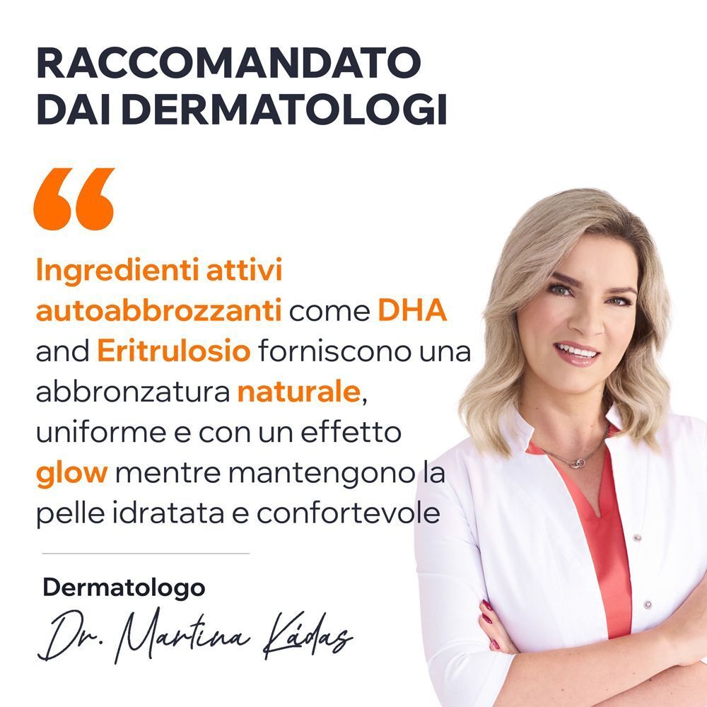 Dermatologa raccomanda Uriage Bariésun per abbronzatura naturale e idratazione.