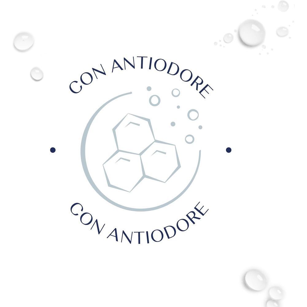 Neutro Roberts Deo Uomo: Simbolo 'Con Antiodore' con struttura a nido d'ape.