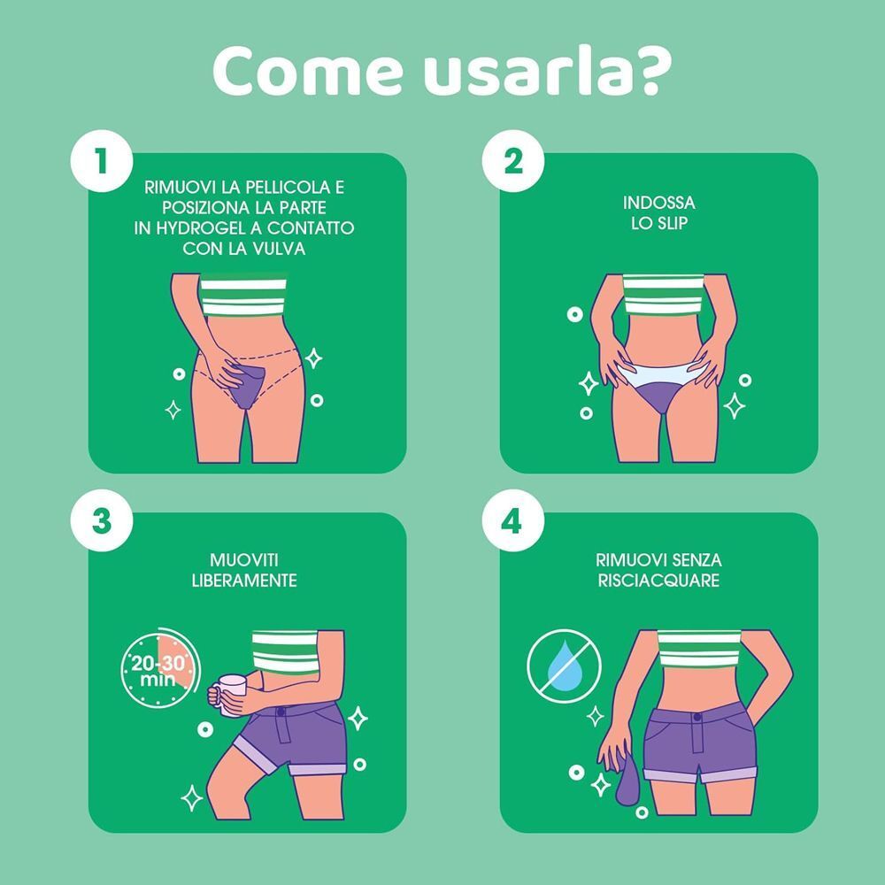 Istruzioni passo-passo per l'uso della maschera intima Chilly.