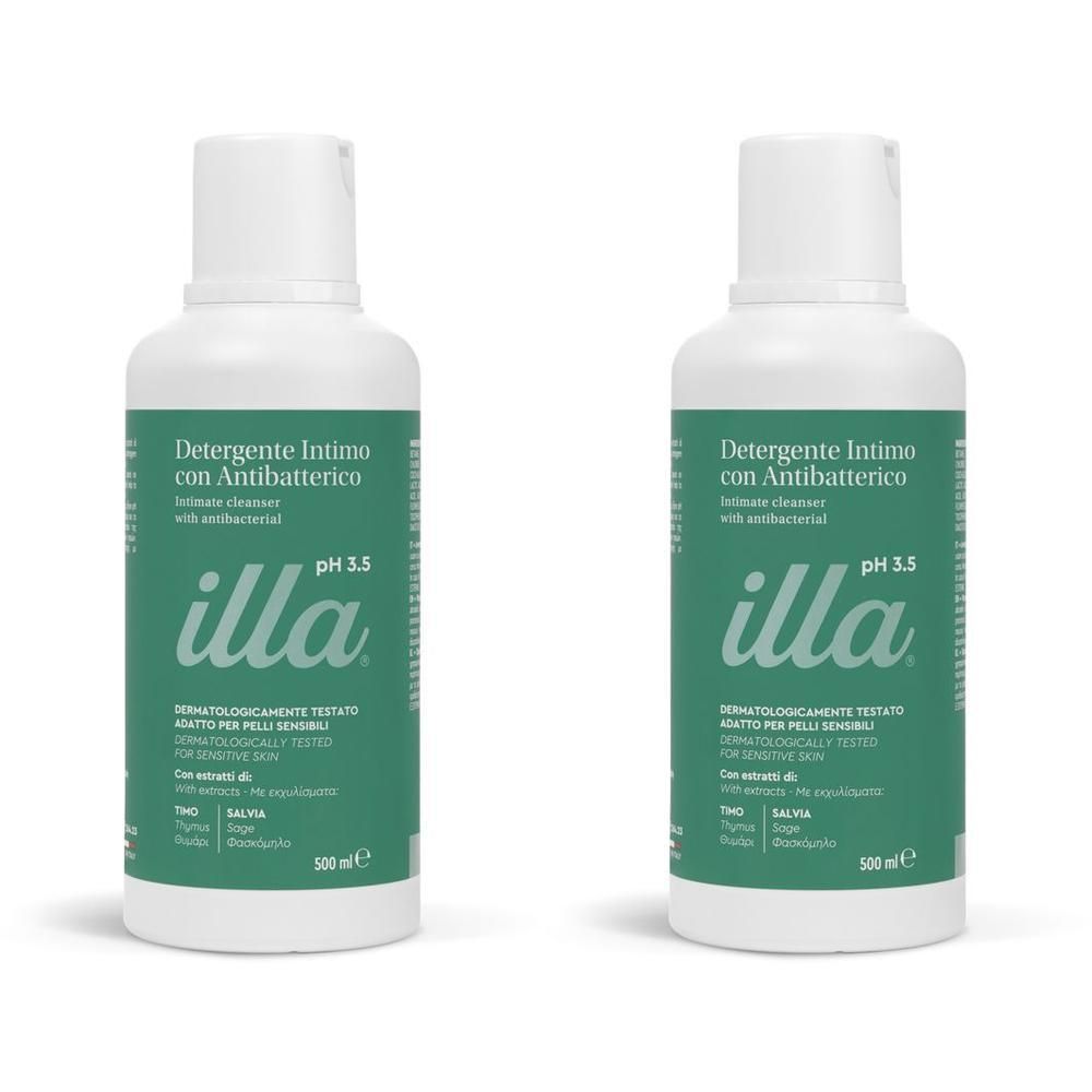 Illa Detergente Intimo Antibatterico Ph 3.5