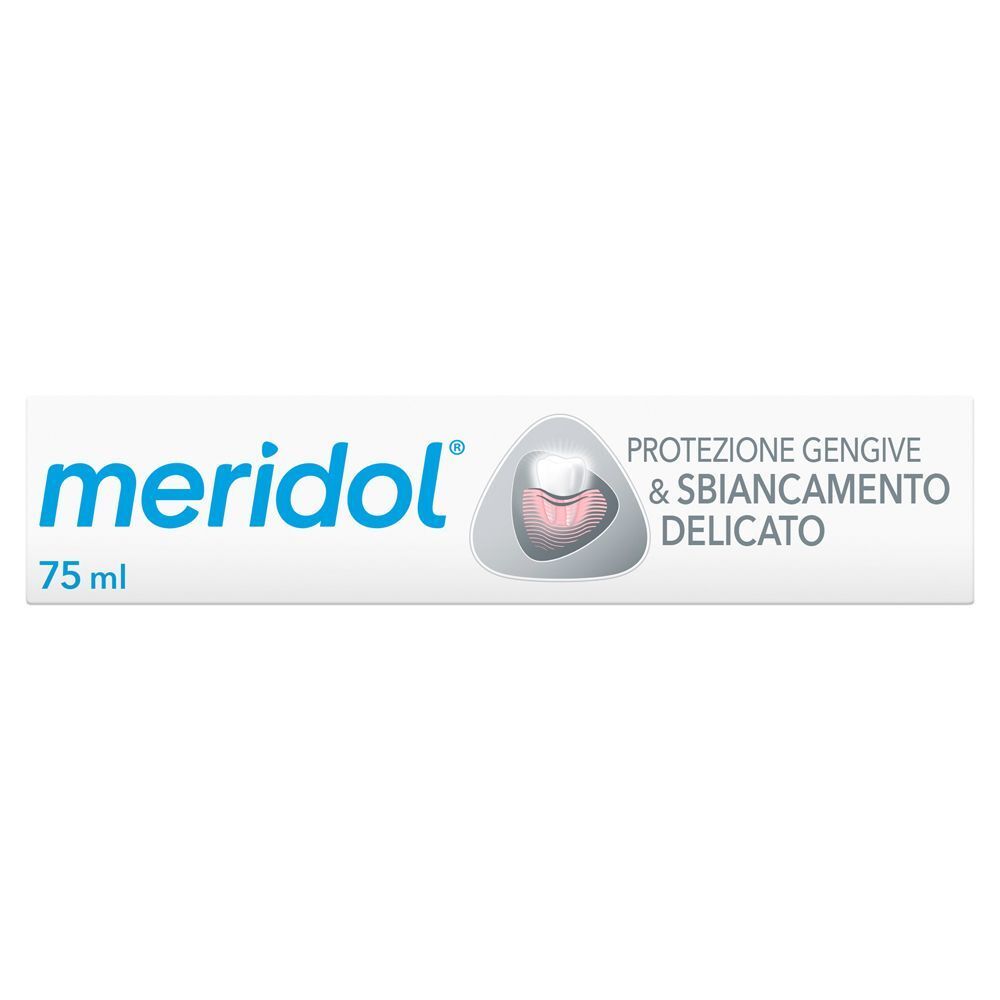 Dentifricio Meridol® Protezione Gengive Whitening, 75 ml.