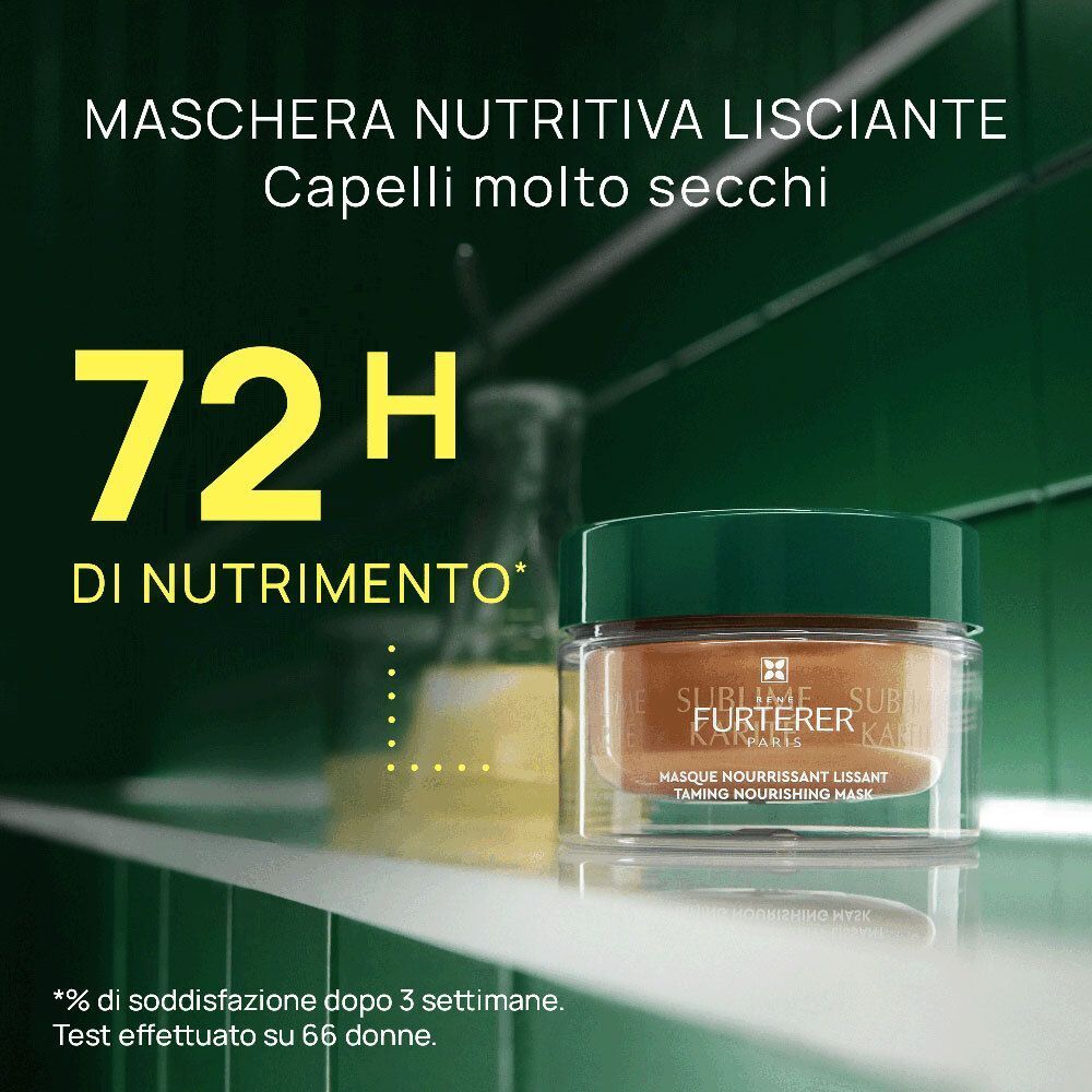Maschera René Furterer per capelli secchi, 72h di nutrimento.