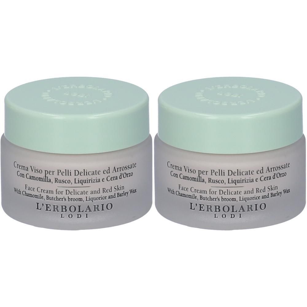 Crema Pelli Per Pelli Delicate Ed Arrossate Con Camomilla, Rusco, Liquirizia E Cera D'Orzo 30 Ml