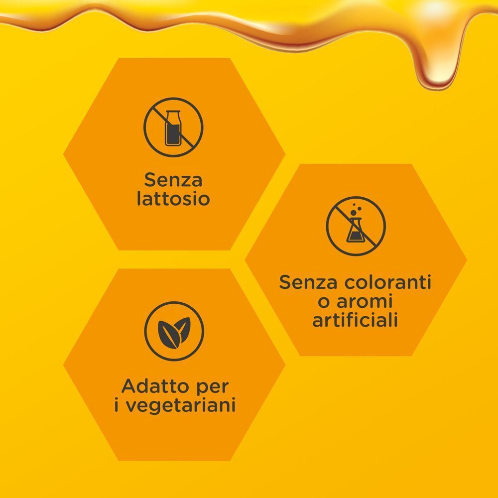 Sciroppo Notte Zarbee's Difese Immunitarie Adulti: Senza lattosio, coloranti o aromi artificiali, adatto ai vegetariani.